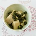 shushu0909's cooksnap of when they made 高野豆腐と枝豆の煮物.