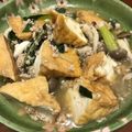 イヌチン's cooksnap of when they made 小松菜と厚揚げの煮物.