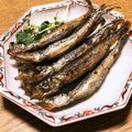 ぽめchan's cooksnap of when they made ★ししゃものにんにくバター醤油焼き★.