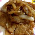 はやぴー＊'s cooksnap of when they made ご飯がすすむ★豚の生姜焼き.