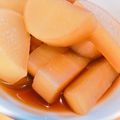 ◉’’•）あかさん's cooksnap of when they made 大根の下茹で.
