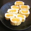 ひさかた's cooksnap of when they made お弁当★ゆで卵みたいな卵焼き.