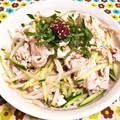 ゆにこーん☆'s cooksnap of when they made もやしときゅうりの冷しゃぶ 梅肉添えて.