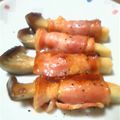 メルちゃな's cooksnap of when they made ♪エリンギのしそベーコン巻き♪.