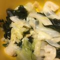 2みーちゃん's cooksnap of when they made レンジで簡単　キャベツとわかめの酢の物.