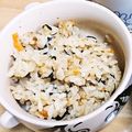 ちぃちゃんの新米ママ's cooksnap of when they made ひじきときのこの炊き込みごはん.
