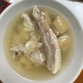 VanDyke's cooksnap of when they made 魚のアラのお吸い物.