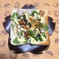 ぽぽきゅ's cooksnap of when they made ピーマン1個とちくわ1本の塩昆布トースト.