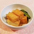 Richland☆Y's cooksnap of when they made ［簡単 小松菜と厚揚げの炊いたん］.