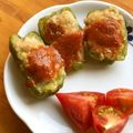 よし坊's cooksnap of when they made 卵不要！絶対失敗しないピーマンの肉詰め.