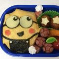 ☆TamAayU☆'s cooksnap of when they made 女の子もミニオンのお弁当.