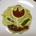 ジョングレ's cooksnap of when they made 子どもに大ウケ♪デコお好み焼き.