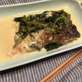 ひろと＾＿＾ママ's cooksnap of when they made 鮭の粒マスタードクリーム煮.