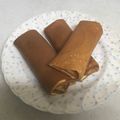 はにわん、's cooksnap of when they made HM&卵焼き器で簡単！チーズドッグ.
