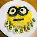 maaako47's cooksnap of when they made 簡単♪ ミニオンズ すしケーキ♪.