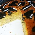 にじます1's cooksnap of when they made 完熟バナナとオレオのケーキ.