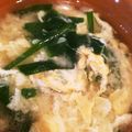 クック19QJG2☆'s cooksnap of when they made ニラと玉子のとろとろシンプルスープ.