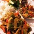 ame-ikuru's cooksnap of when they made 夏バテ防止に！豚肉と野菜のカレー炒め.