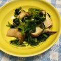 ☆さぶ☆☆'s cooksnap of when they made エリンギとほうれん草のガリバタ醤油炒め.