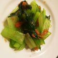 わりとしーくれっと's cooksnap of when they made チンゲンサイの梅おかか和え.
