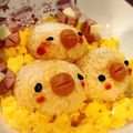 currency's cooksnap of when they made 簡単デコ☆ふわふわ卵のオープンオムライス.