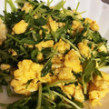 mimizk's cooksnap of when they made 豆苗とたまごのオイスターソース炒め.