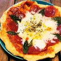 Chokoモンブラン's cooksnap of when they made 我が家のピザ★マルゲリータ♬.