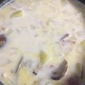クックF4BM62☆'s cooksnap of when they made ぱぱっと！クラムチャウダー.