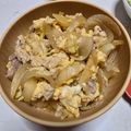まなまんま's cooksnap of when they made 簡単フライパンで！我が家の親子丼.