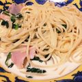 土屋はちまき's cooksnap of when they made 生ハムとほうれん草のクリームパスタ.