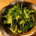 BiwacoJune's cooksnap of when they made うまうま♡小松菜のごま和え.