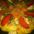 たかともしゃん's cooksnap of when they made 手軽に♫ おひとりさまパエリア.