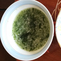 けーこころん's cooksnap of when they made 離乳食 初期 しらすと小松菜のお粥.