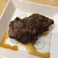 たちぽんぽん's cooksnap of when they made 細切れ肉の牛肉ステーキ.