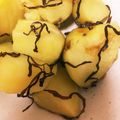 ＊にょにょん＊'s cooksnap of when they made ルクエ＊じゃが芋の塩昆布和え。.