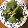 ちーずまま☆'s cooksnap of when they made おばあちゃんの味♪行者にんにくのおひたし.
