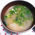 キャラメグ♪'s cooksnap of when they made たけのこ☆お味噌汁.