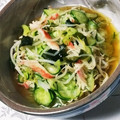 たけやん55's cooksnap of when they made 節約！簡単もやしときゅうりの酢の物.