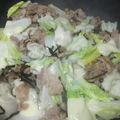 え～み～'s cooksnap of when they made 豚こま塩昆布チーズのせ.