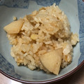 クックP52PBR☆'s cooksnap of when they made 炊飯器で、簡単 筍のおこわ.