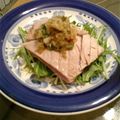 White-Plumeria's cooksnap of when they made マグロステーキ☆大根おろしソース☆.