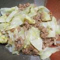 あいくるちゃん's cooksnap of when they made レンチンで簡単！キャベツの肉味噌あんかけ.