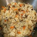 ツムツムママ's cooksnap of when they made 下準備不要！圧力鍋で作る鶏ごぼうおこわ.