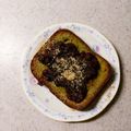 linhua's cooksnap of when they made こたつでサクッ♪あんトースト.