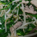 シィちゃん♪'s cooksnap of when they made もやしと豚ニラ炒め☆.