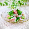 Satoco❋'s cooksnap of when they made 菜の花と新たまねぎの春マリネ.