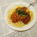 夢夢555's cooksnap of when they made 簡単　手作り♪　ミートソース.