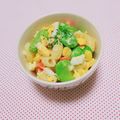 まあまま☆0403's cooksnap of when they made ✿そら豆とゆで卵のマカロニサラダ✿.