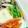 SP♪'s cooksnap of when they made アスパラガスと絹さやのゴマ和え　簡単弁当.