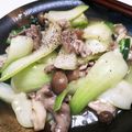 ゆーちゃん？'s cooksnap of when they made 簡単！豚肉とチンゲン菜とキノコの中華炒め.